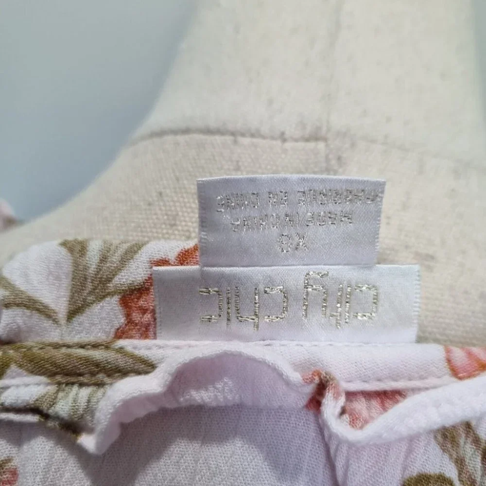 City Chic Multicolour Boho Floral Baloon Sleeve Blouse Plus Size XS - Picture 7 of 7